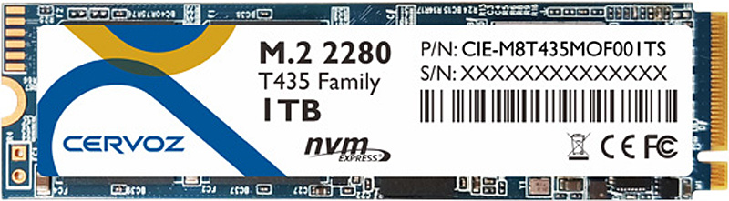 M.2 NVME SSD Cervoz T435 M.2 NVME SSD Cervoz T435