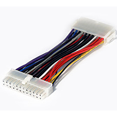 Adapteri 20pin ATX Naaras-24pin EPS Uros, 14cm
