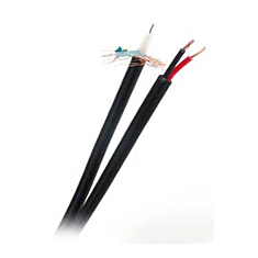 RG59 Koaksiaalikaapeli 75ohm + 2x0.75 virta 300m