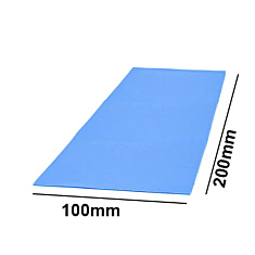 Heatpad 200x100mm x5mm 6W/mK
