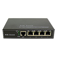 Verkkokytkin 5-porttia IPC-POE41